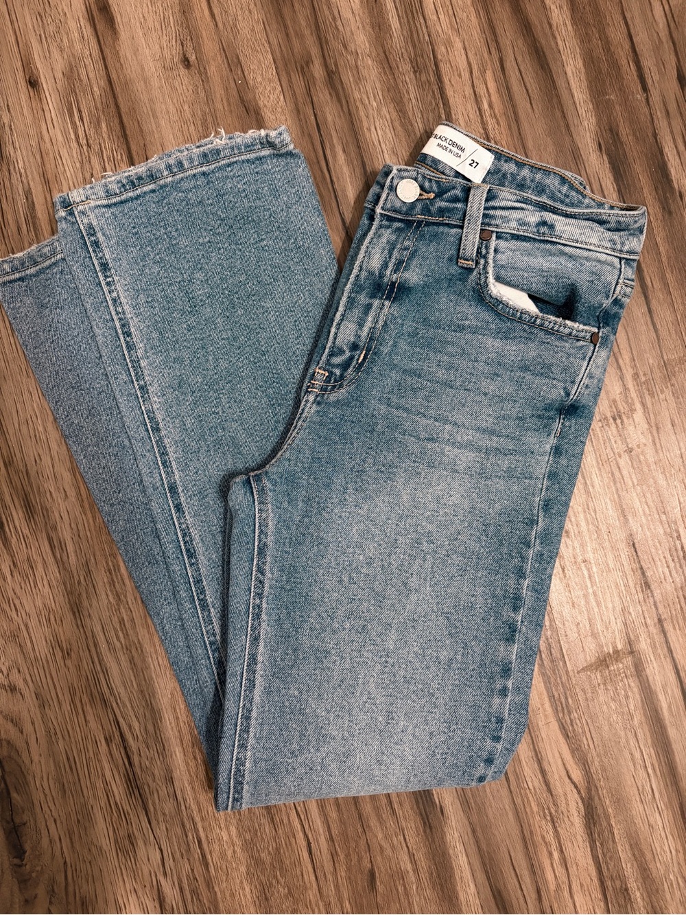 Just Black Light Blue High-Rise Jeans